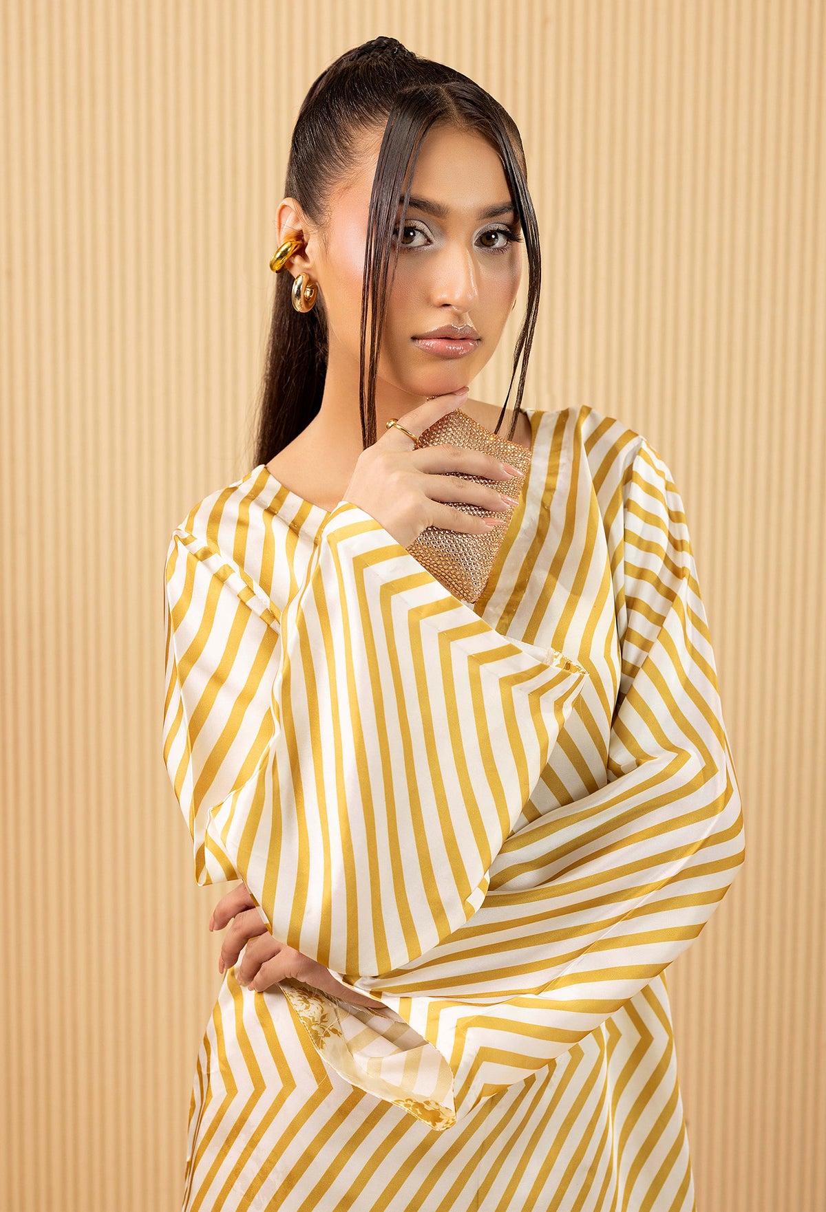 2 Piece – Printed Shamoz Silk