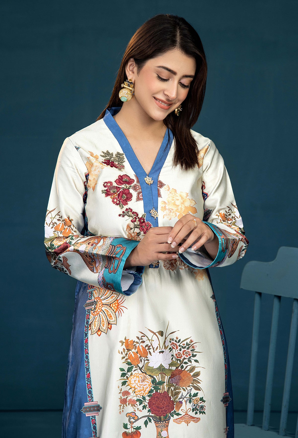 SILK SHIRT-1PC 7625
