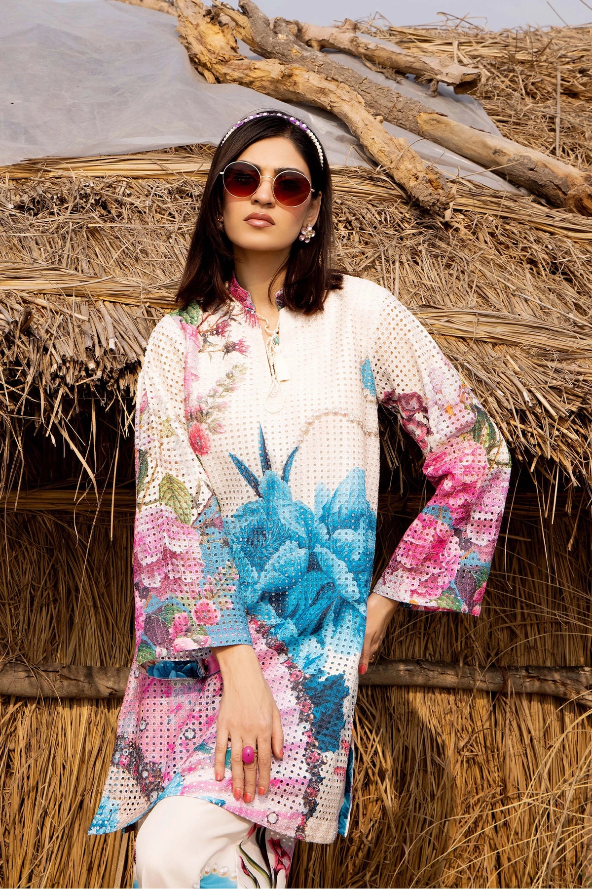 2 Piece – Embroidered Jacquard