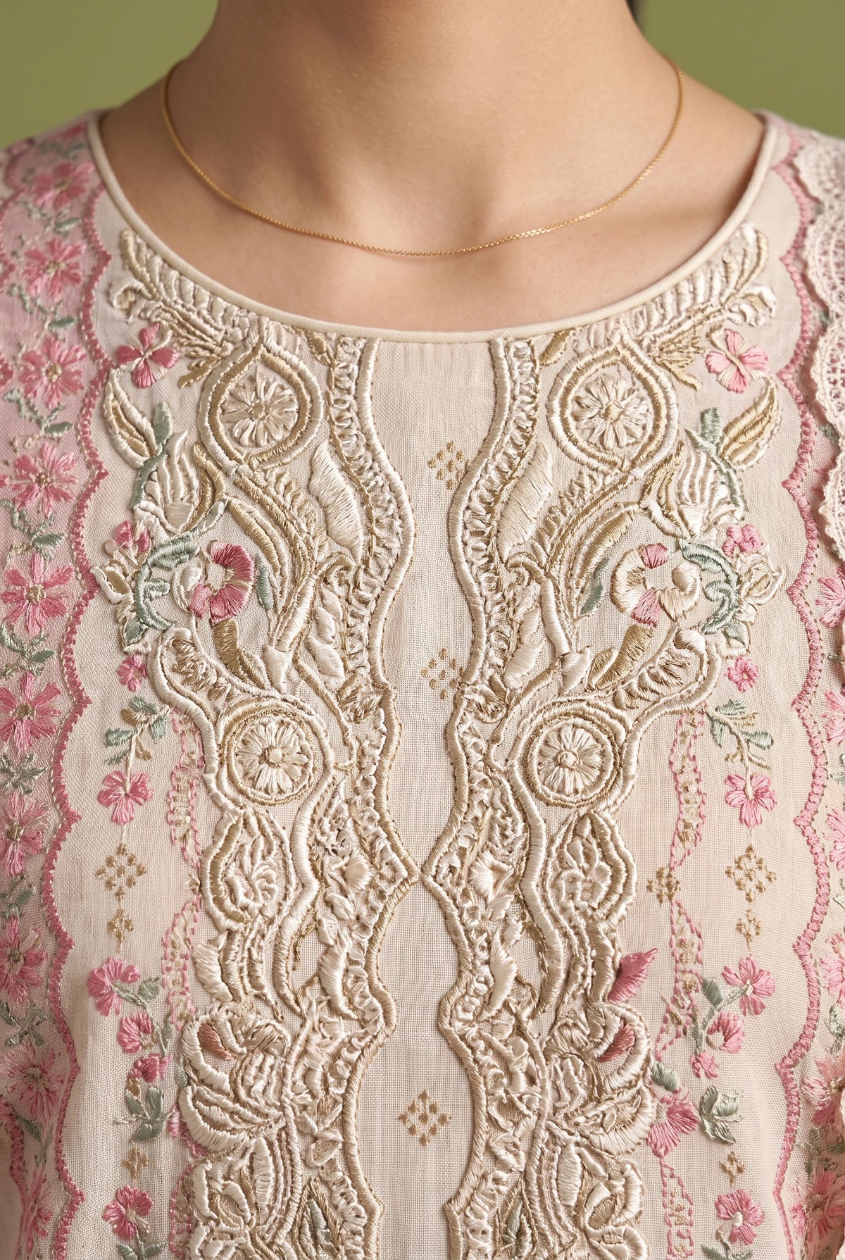 3 Piece – Printed Lawn