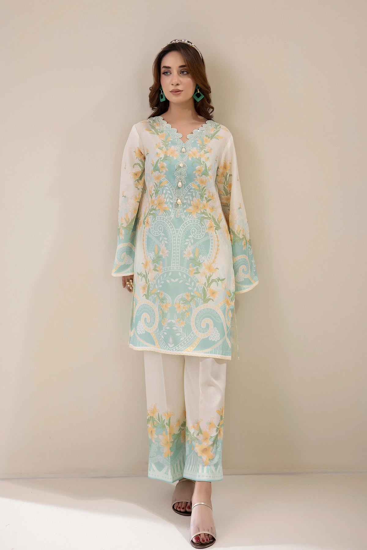2 Piece – Printed Lawn