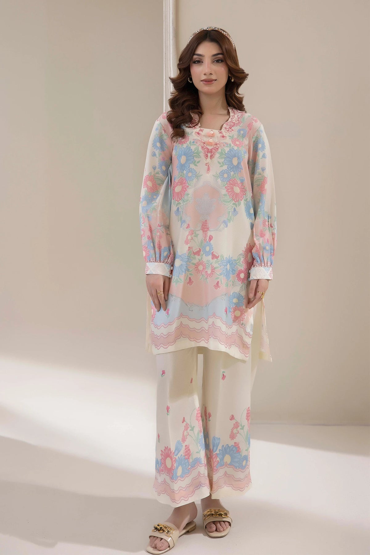 2 Piece – Printed Lawn