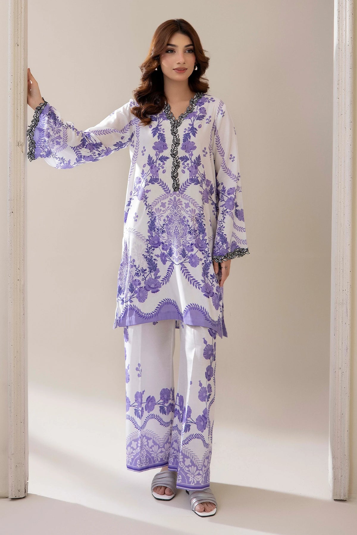 2 Piece – Printed Lawn