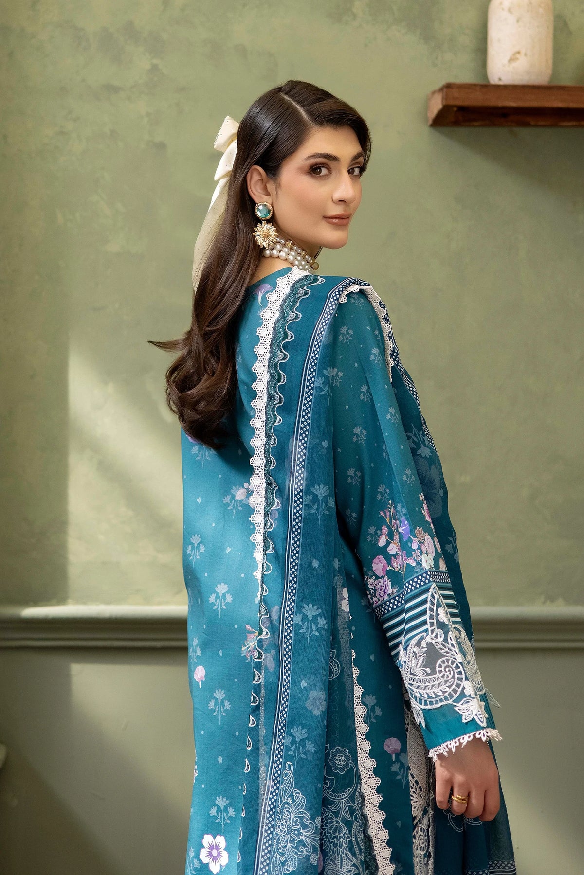 3 Piece – Printed Lawn