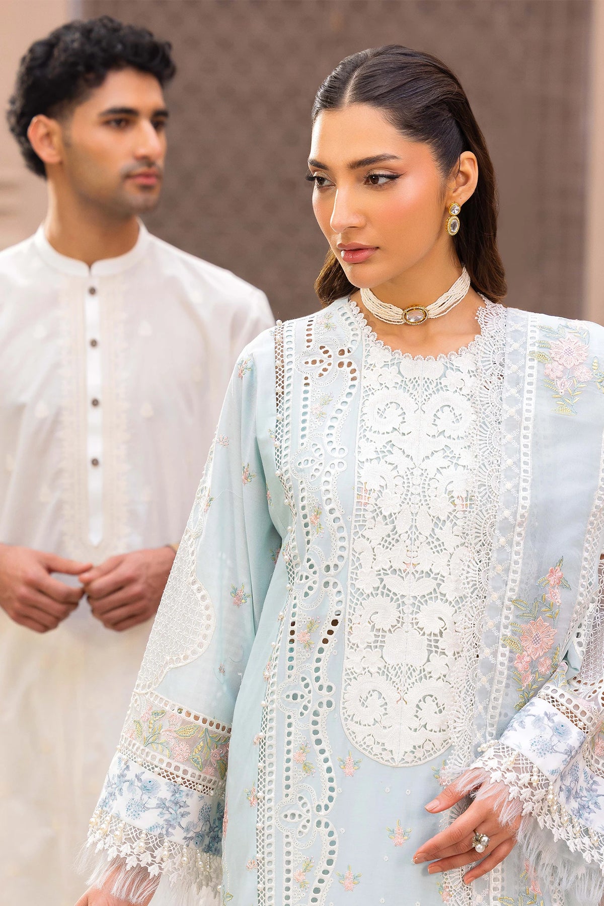 3 Piece – Embroidered Lawn