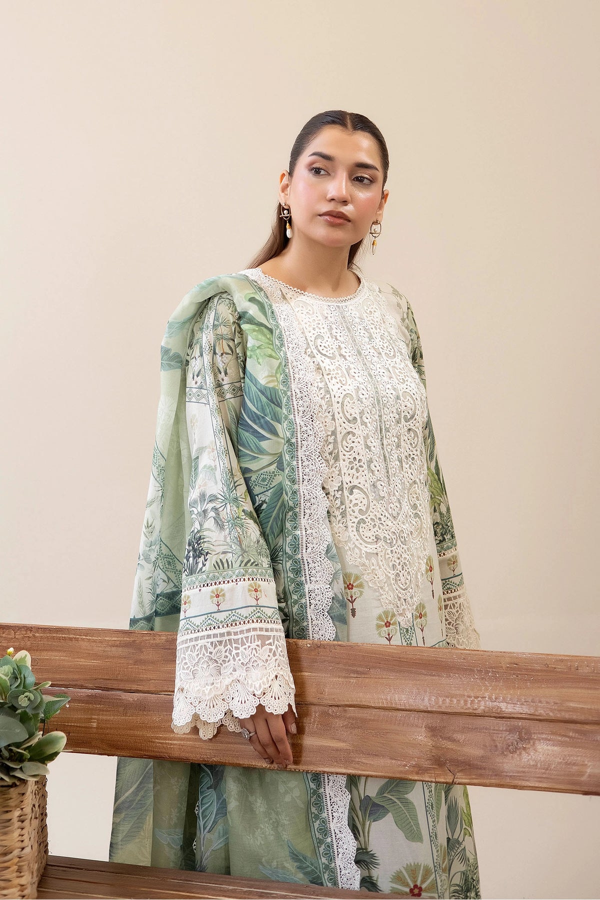 3 Piece – Printed Lawn
