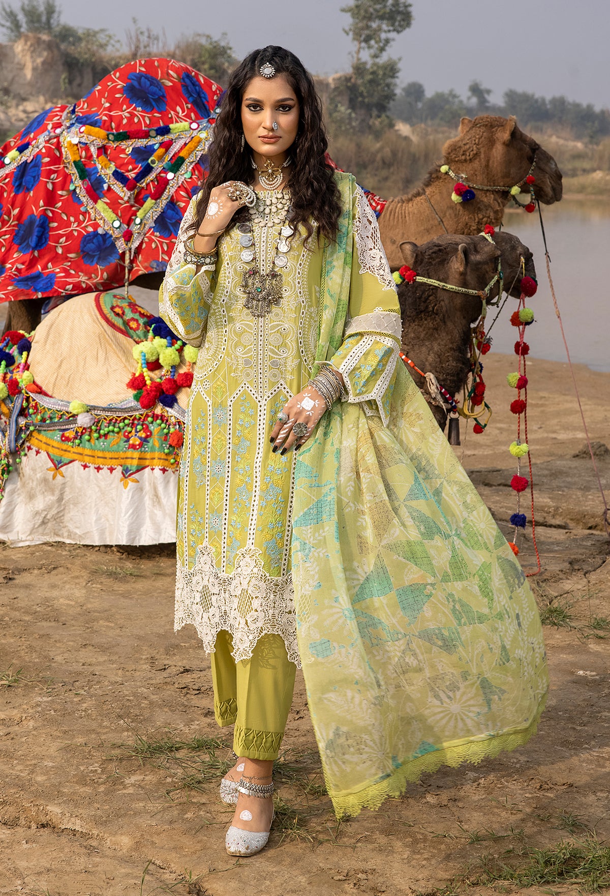 Adan's Libas Lawn by Hafsah Zia