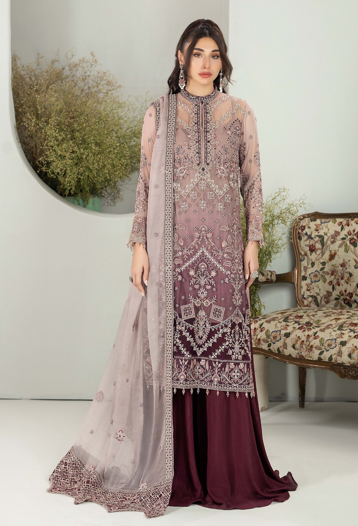 Alyana Luxury Unstitched Chiffon