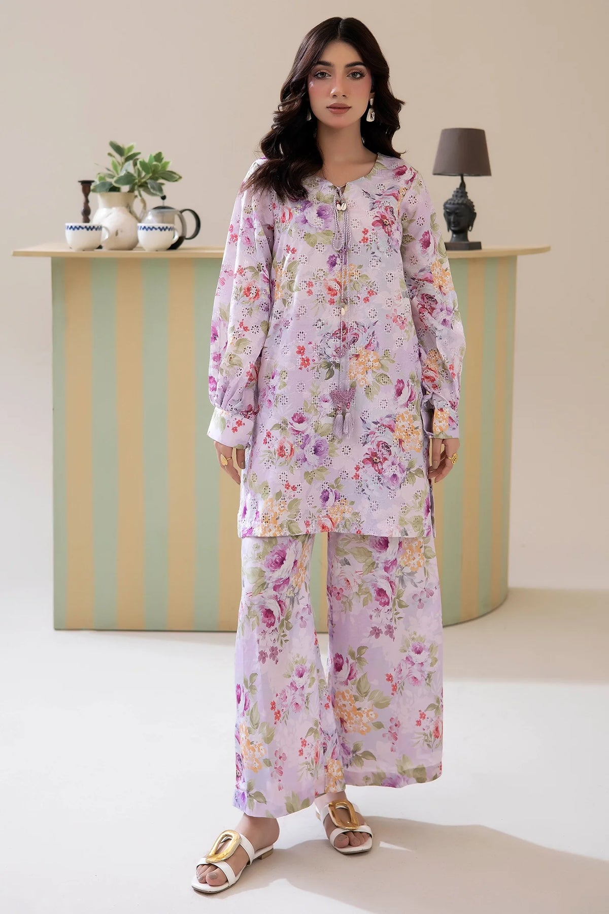 ADAN'S SCHIFFLI CO-ORD SETS