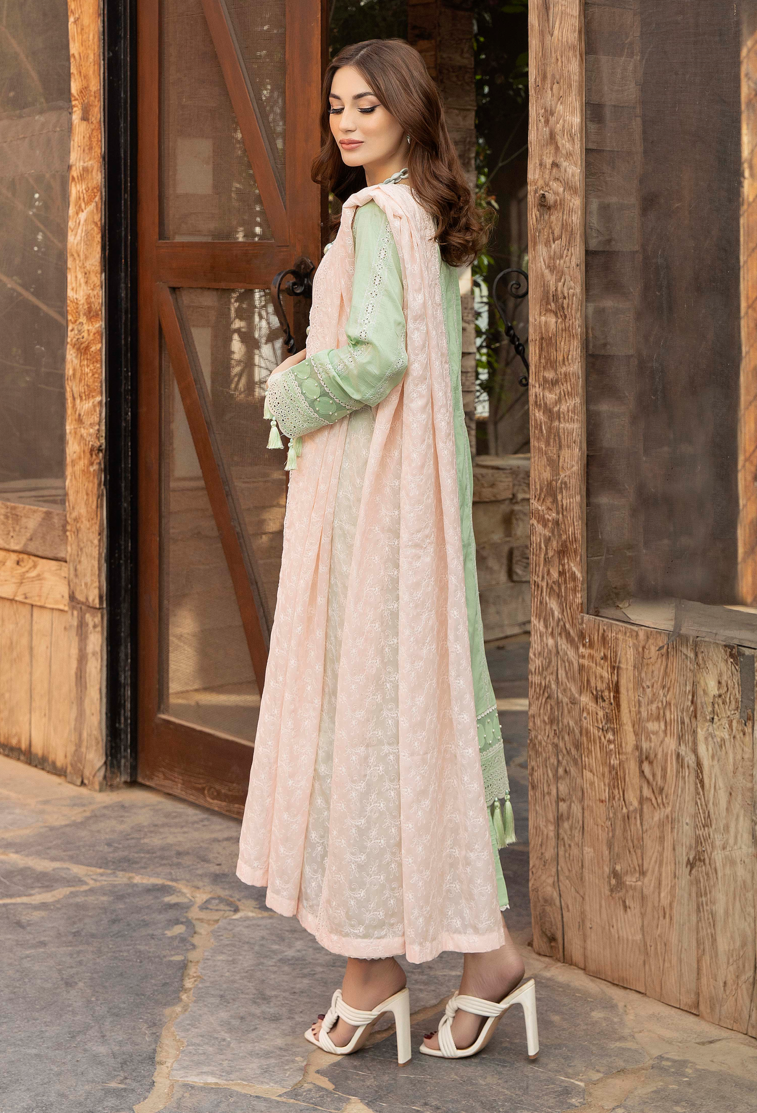 Laurel Green - Fuchsia Pret