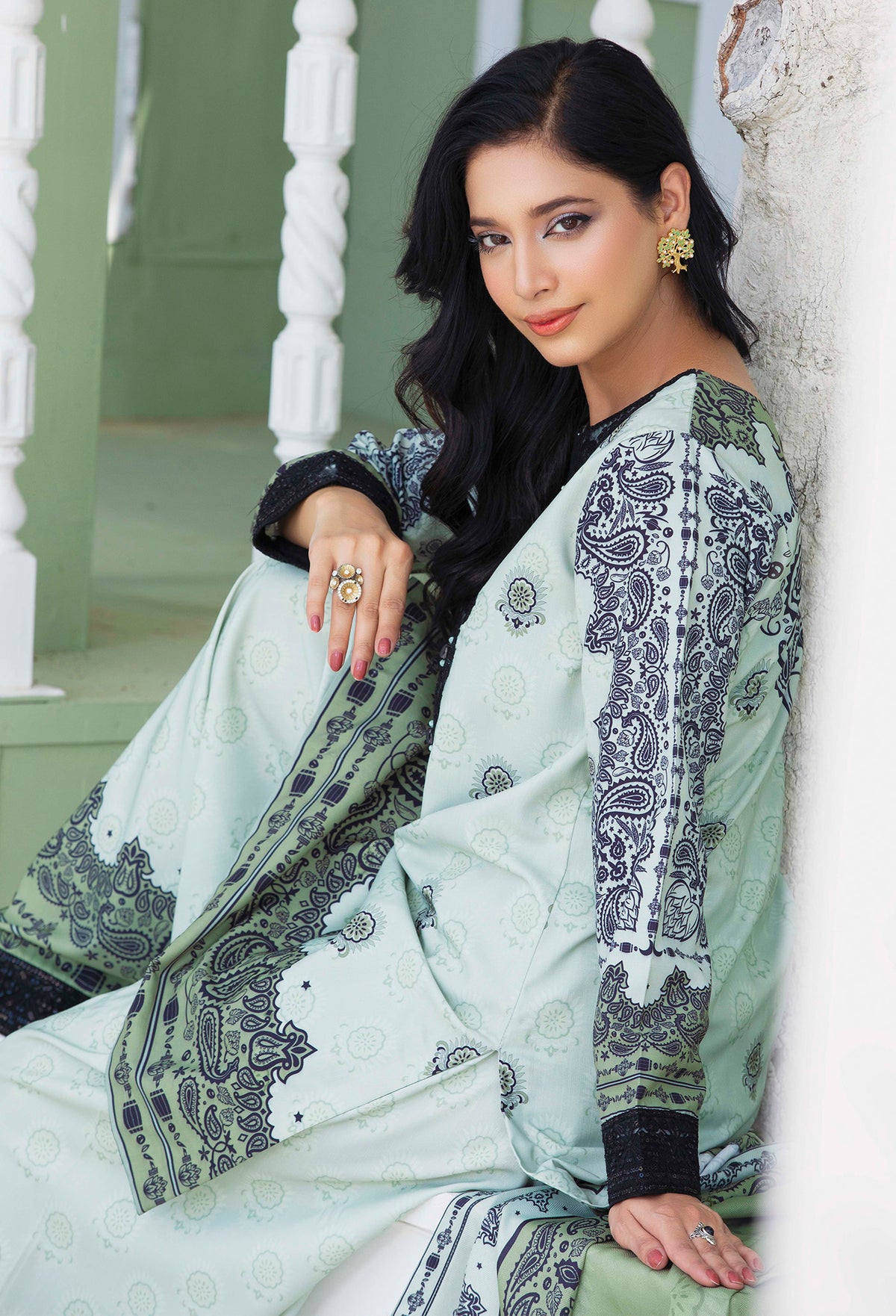 3 Piece – Printed Khaddar