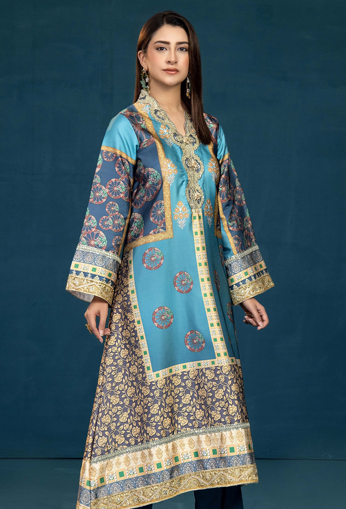 SILK SHIRT-1PC  7623