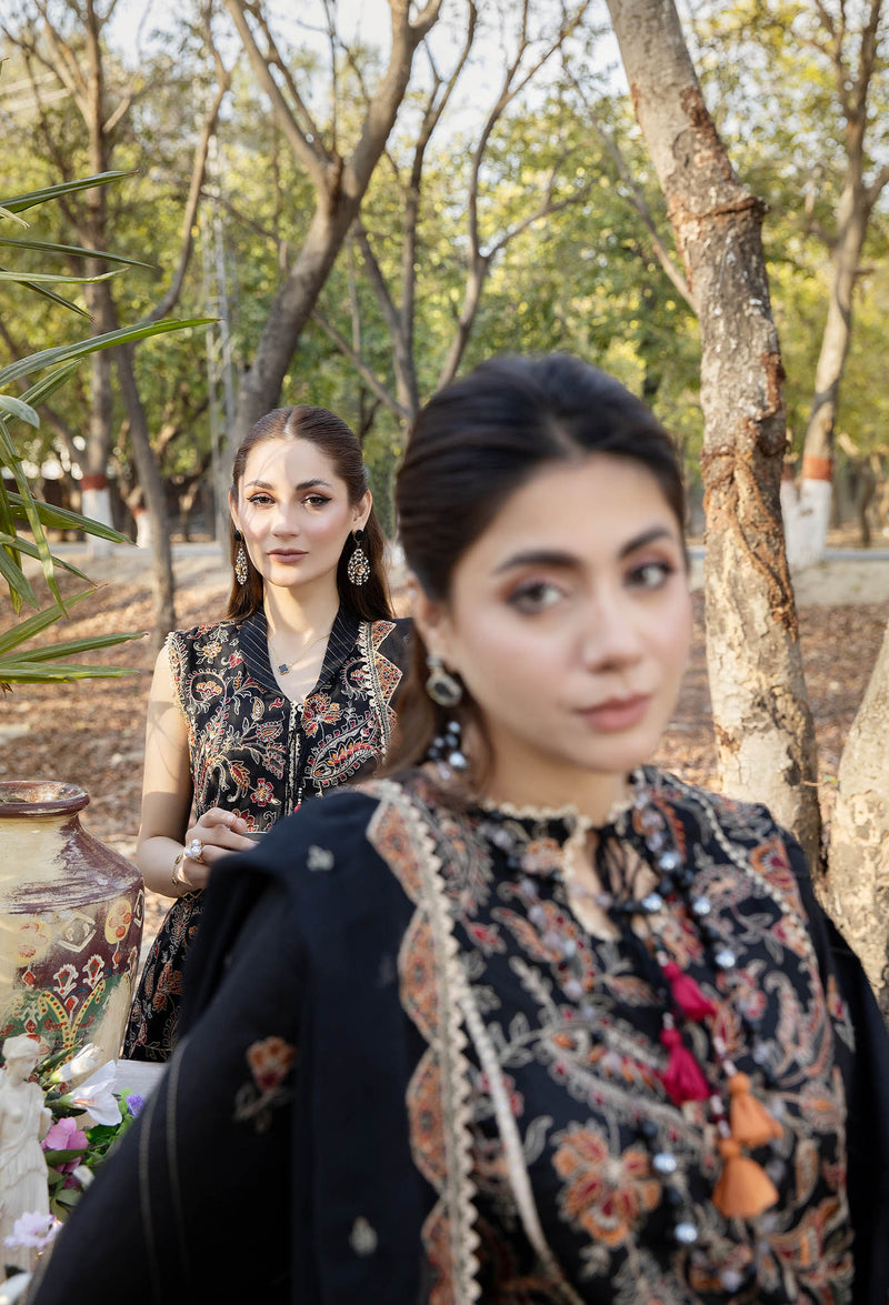 Blossom Unstitched Embroidered Lawn by Adan's Libas