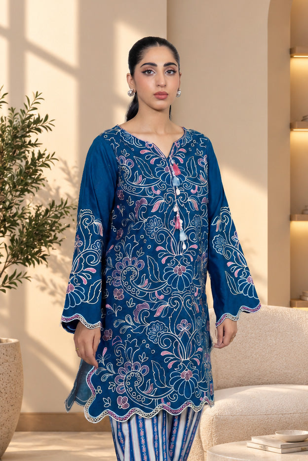 2 PIECE - EMBROIDERED KHADDAR