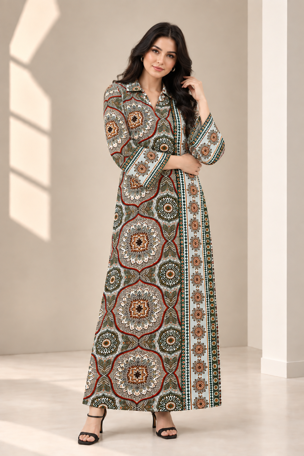 Linen Kaftan-10
