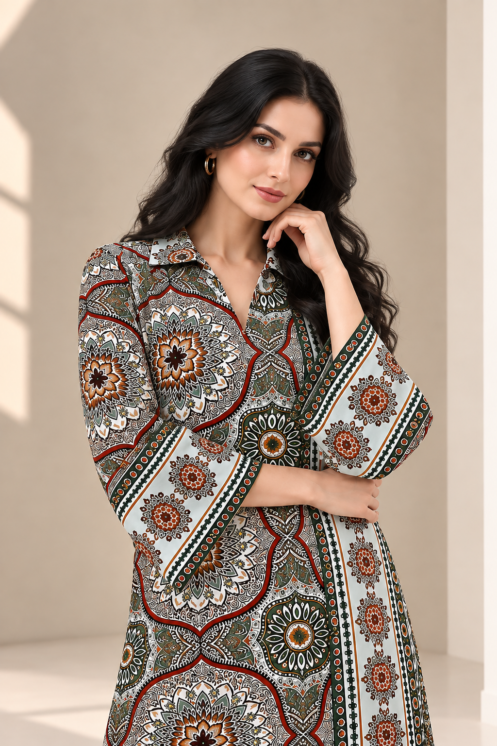 Linen Kaftan-10