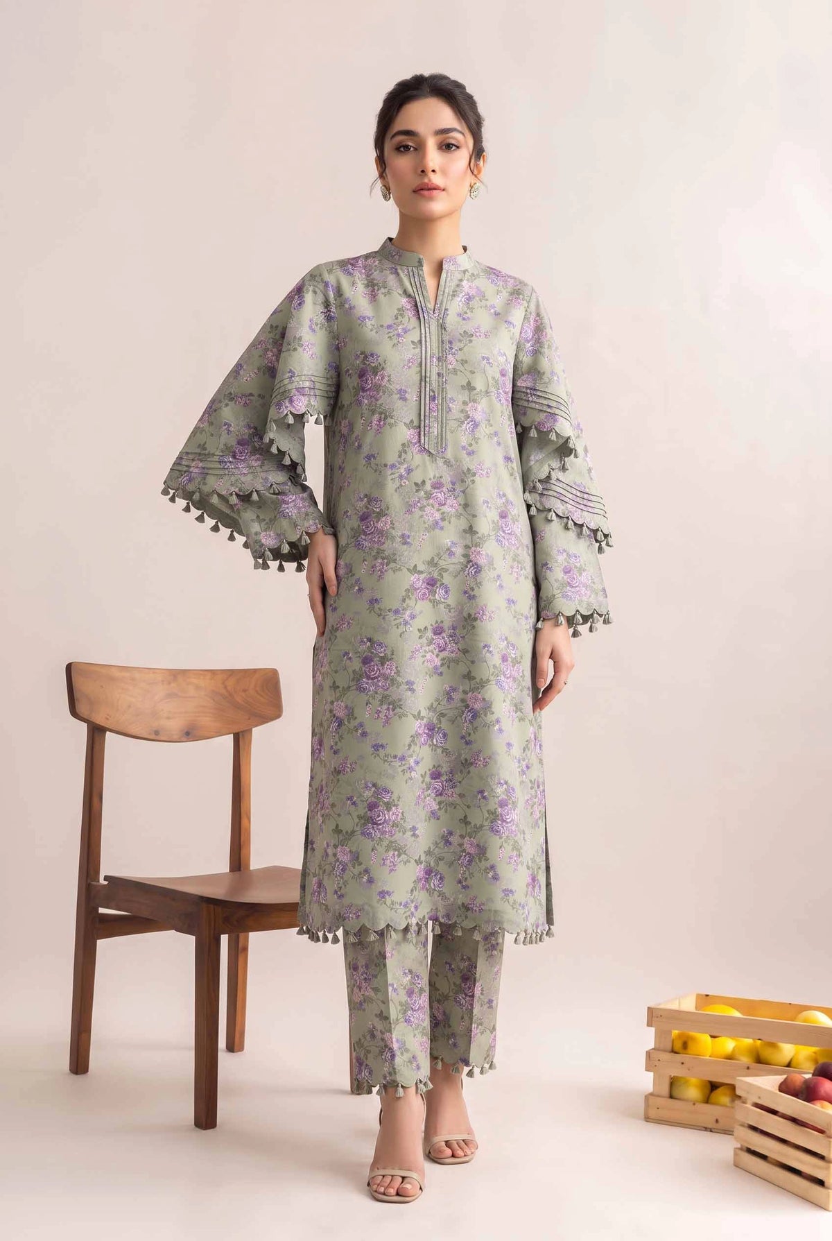 2 Piece – Printed Lawn