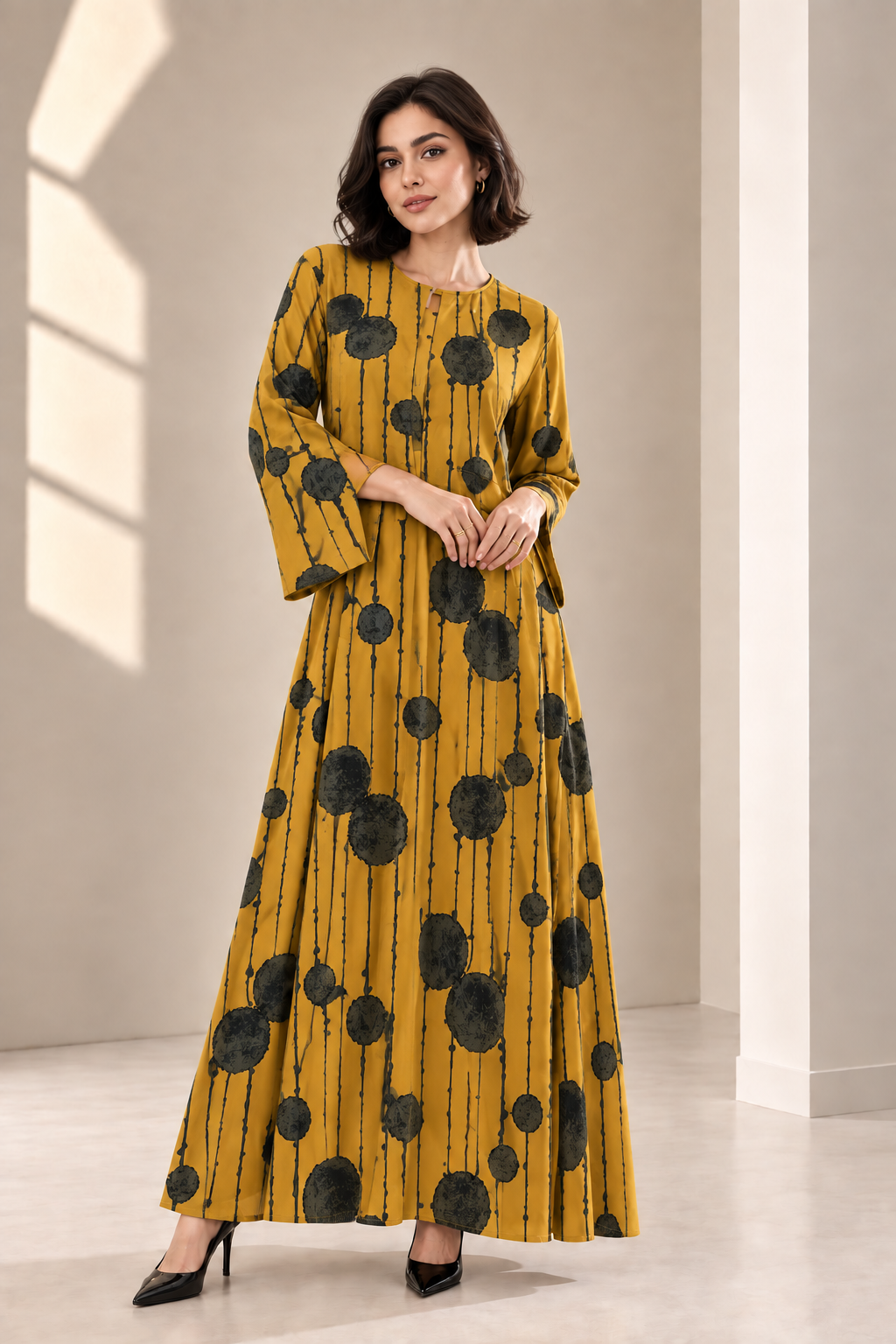 Linen Kaftan-13