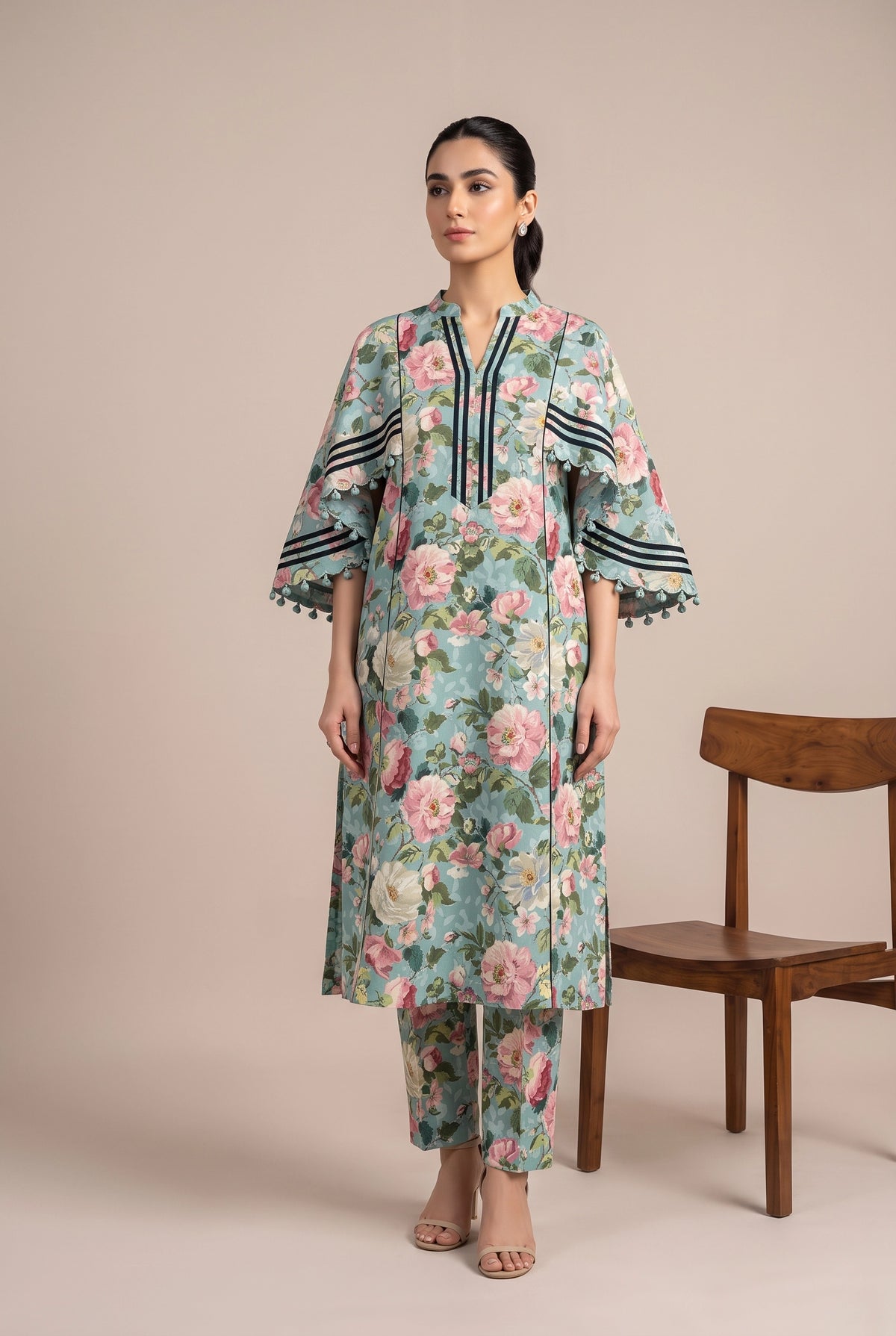 2 Piece – Printed Lawn
