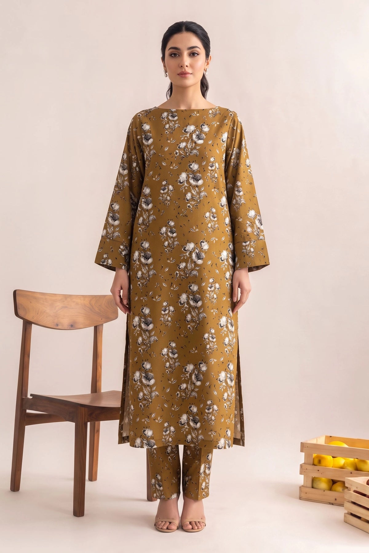 2 Piece – Printed Lawn