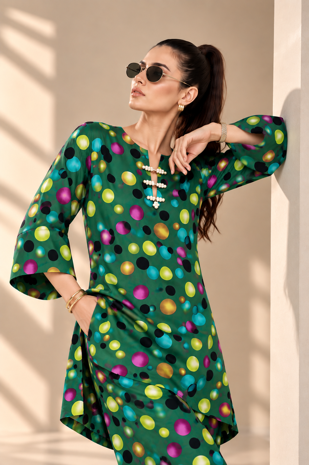 2 Piece – Printed Linen