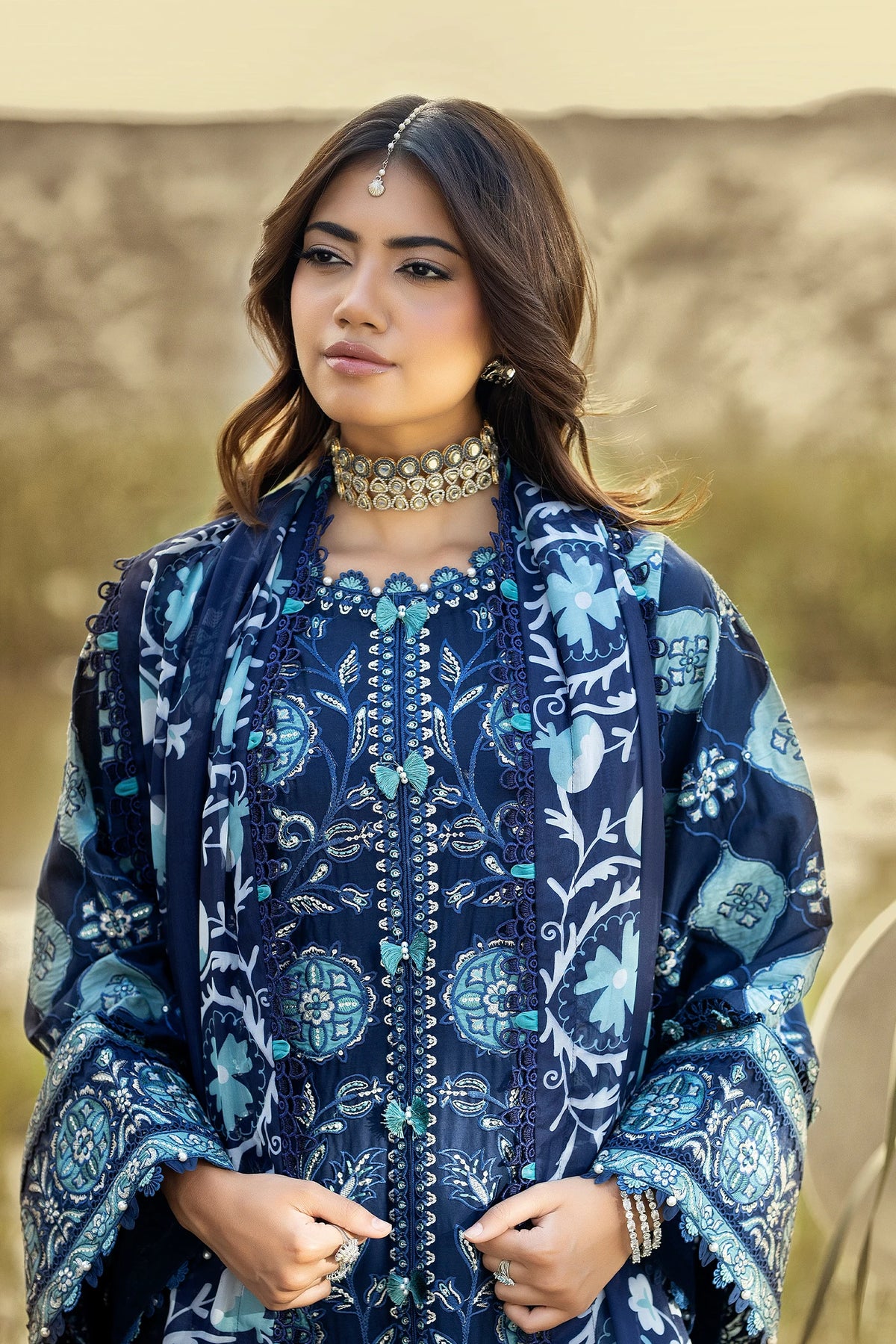 3 Piece – Embroidered Lawn