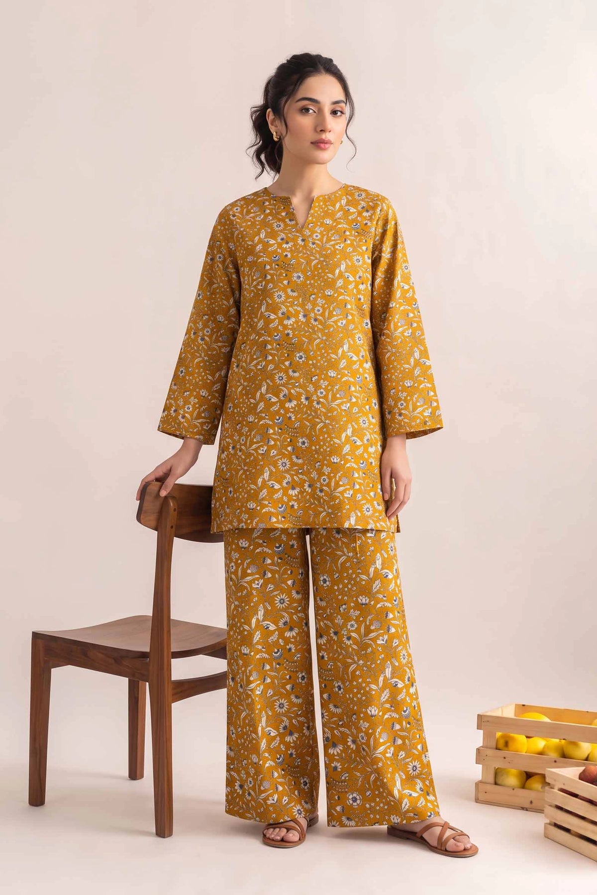 2 Piece – Printed Lawn