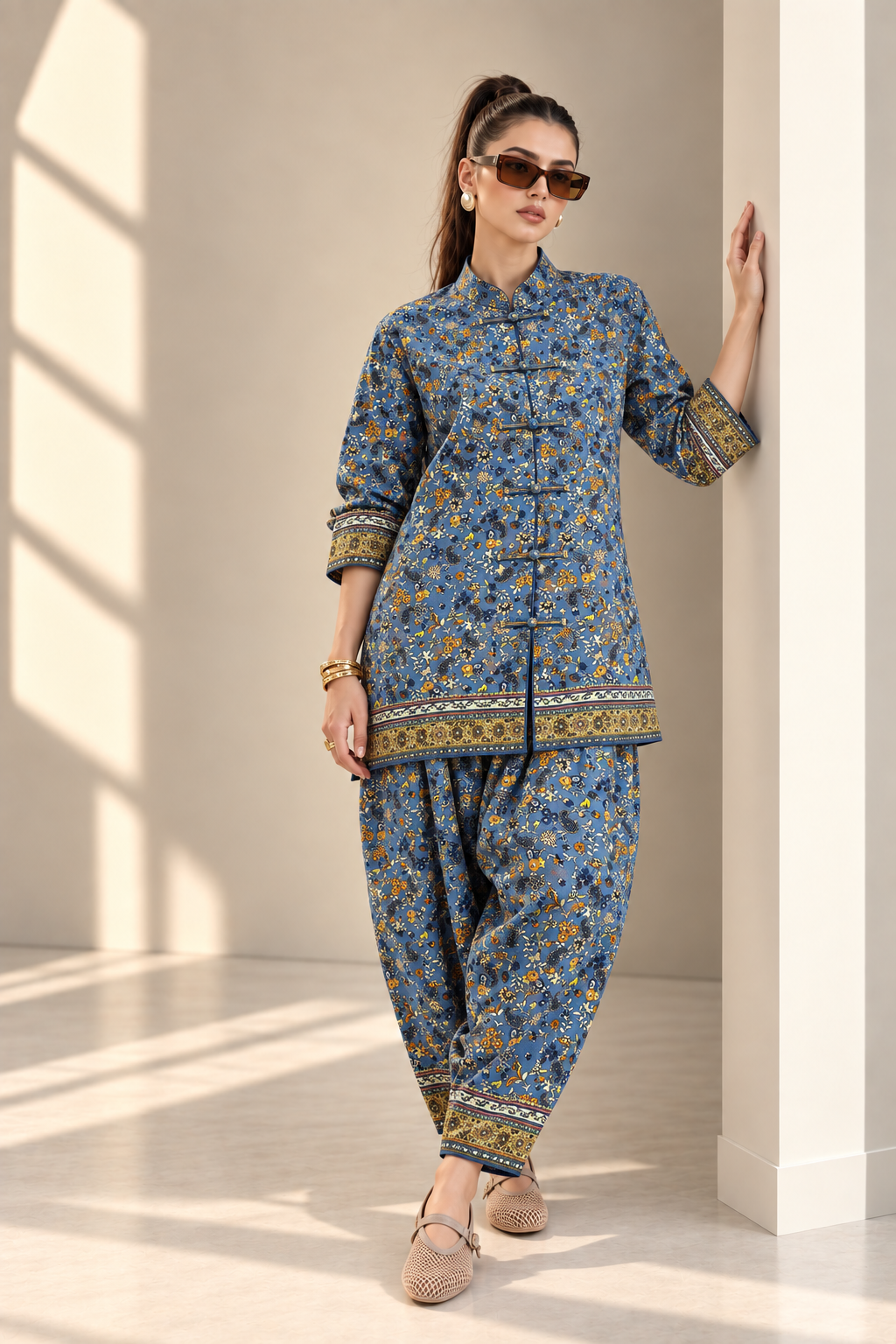 2 Piece – Printed Linen