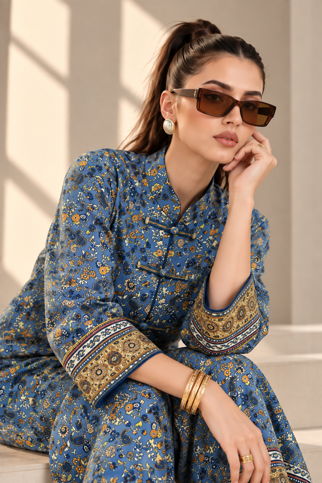 2 Piece – Printed Linen