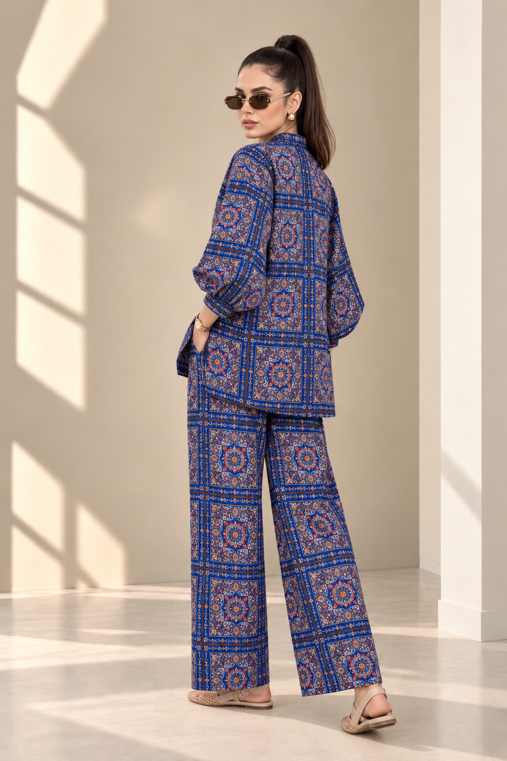 2 Piece – Printed Linen