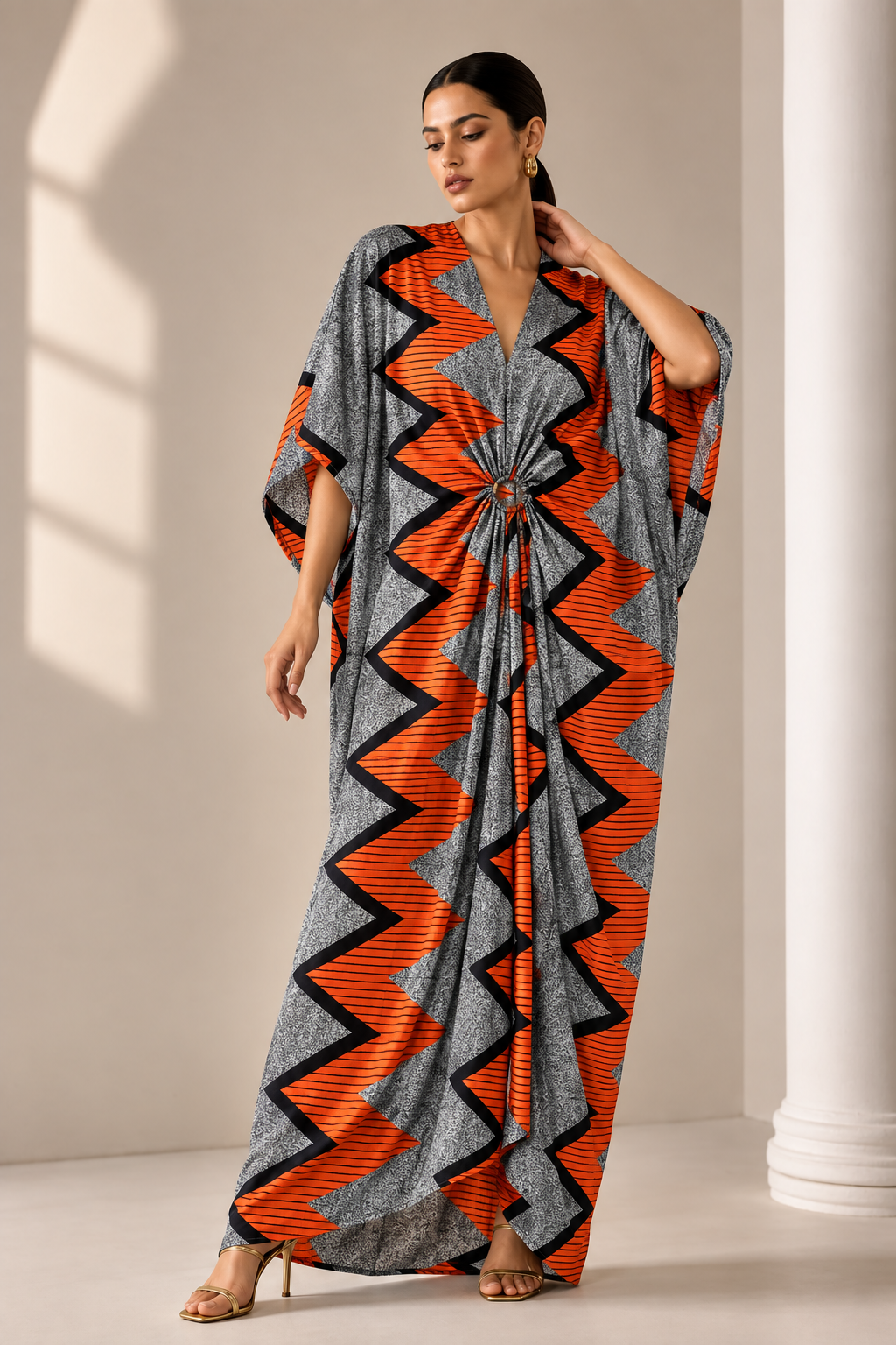 Linen Kaftan-02