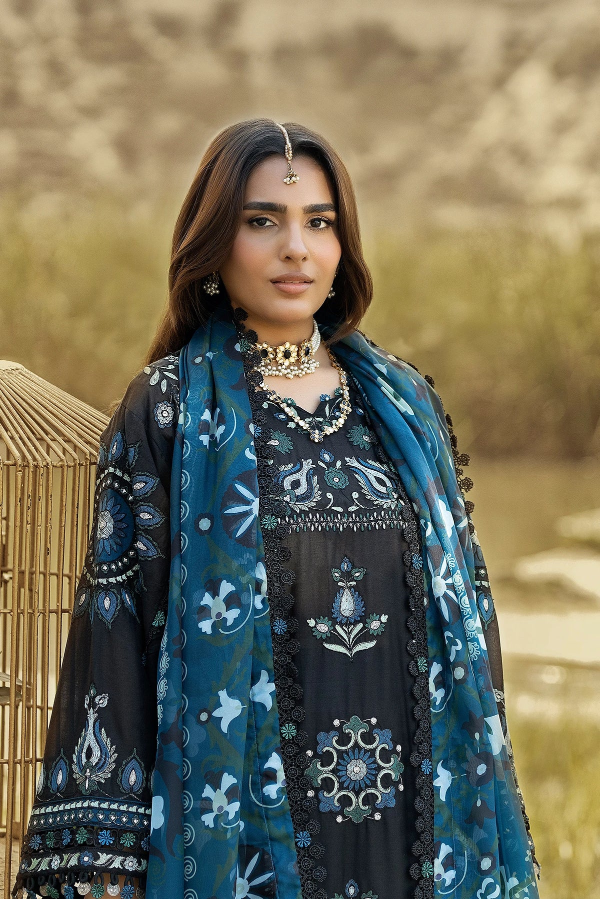 3 Piece – Embroidered Lawn