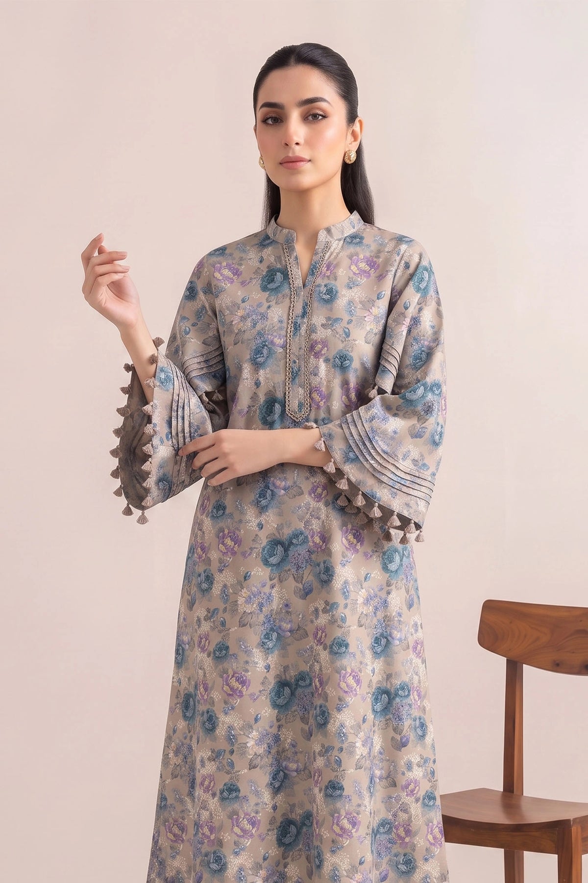 2 Piece – Printed Lawn