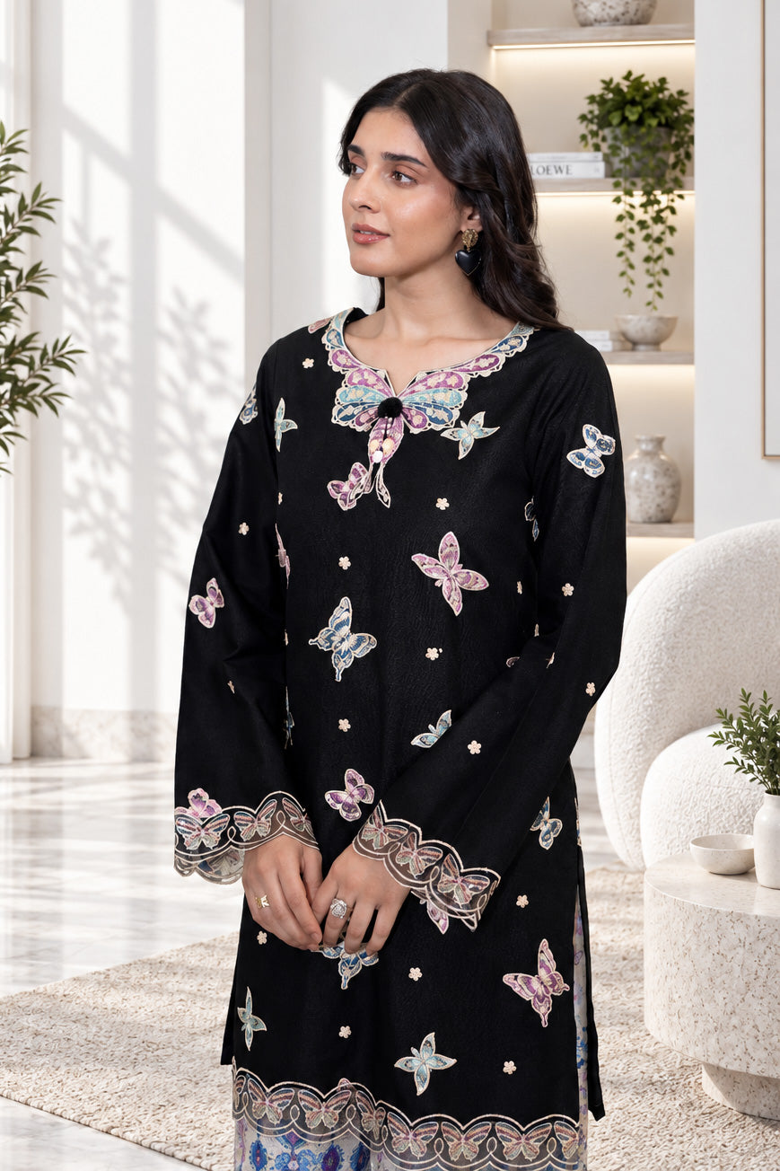 2 PIECE - EMBROIDERED KHADDAR