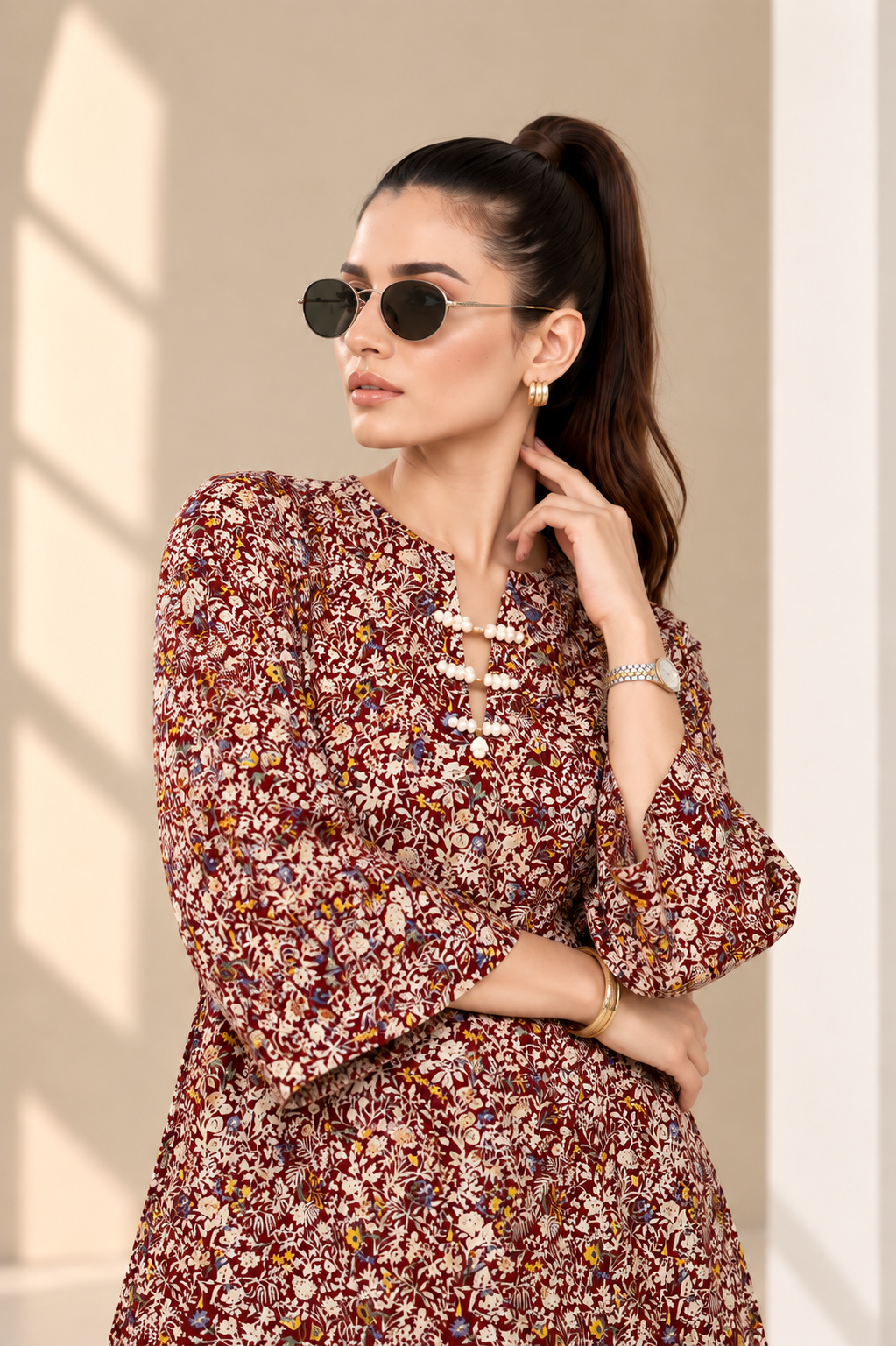 2 Piece – Printed Linen
