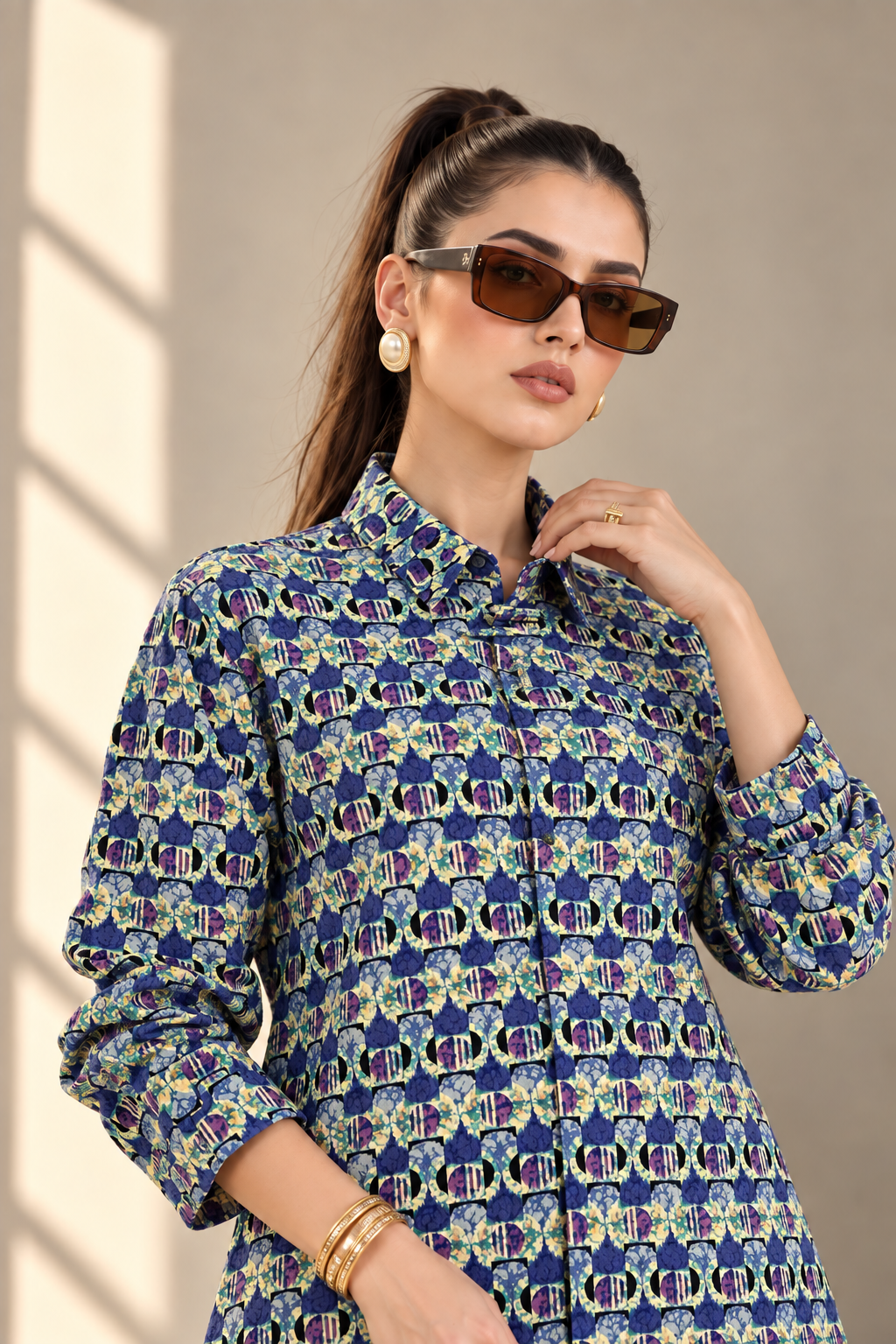 2 Piece – Printed Linen