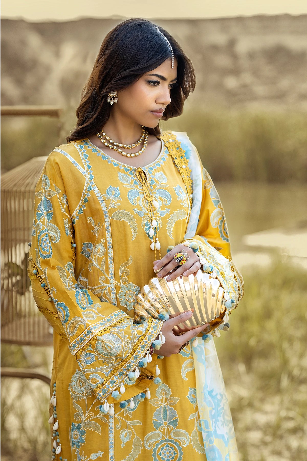3 Piece – Embroidered Lawn