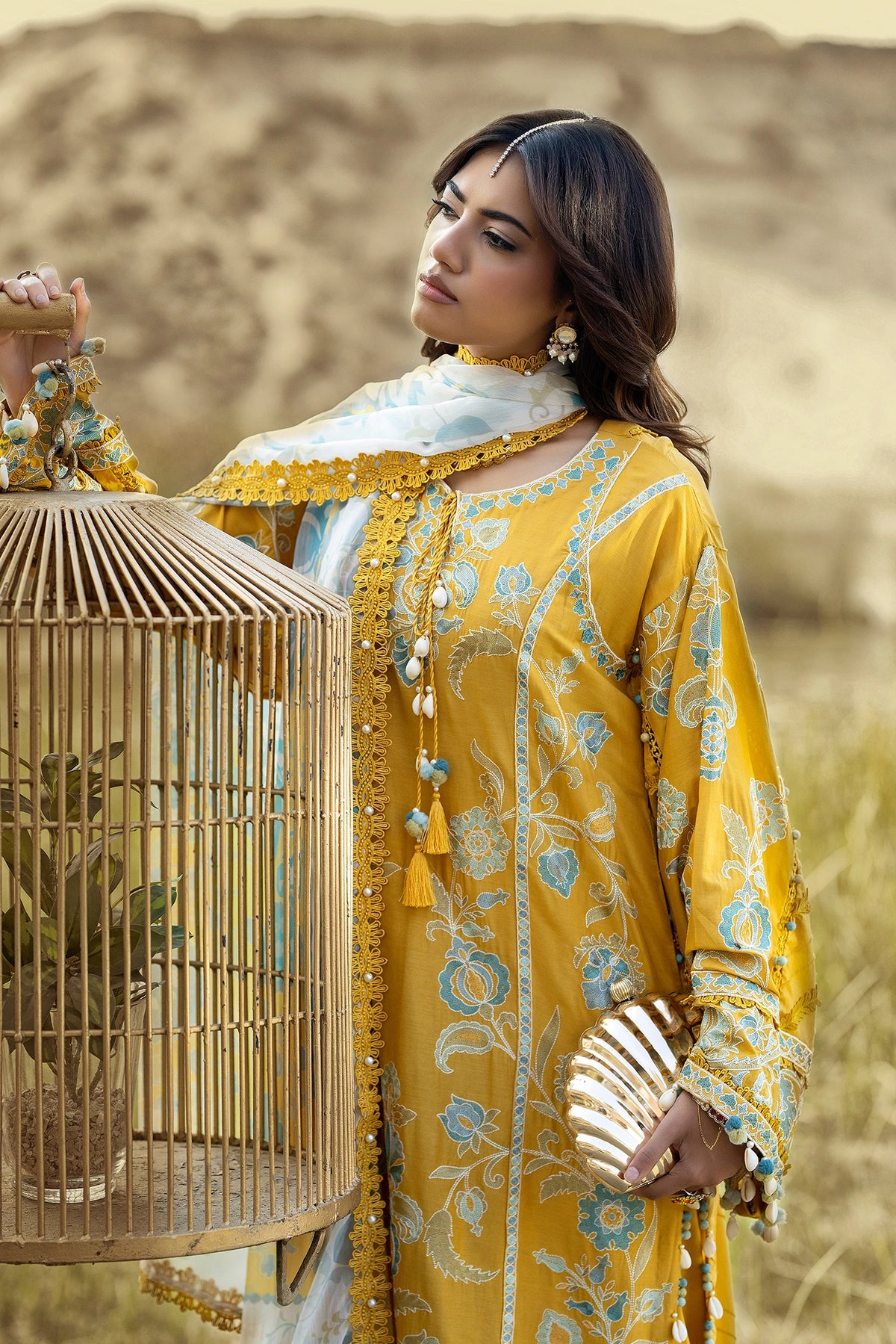 3 Piece – Embroidered Lawn