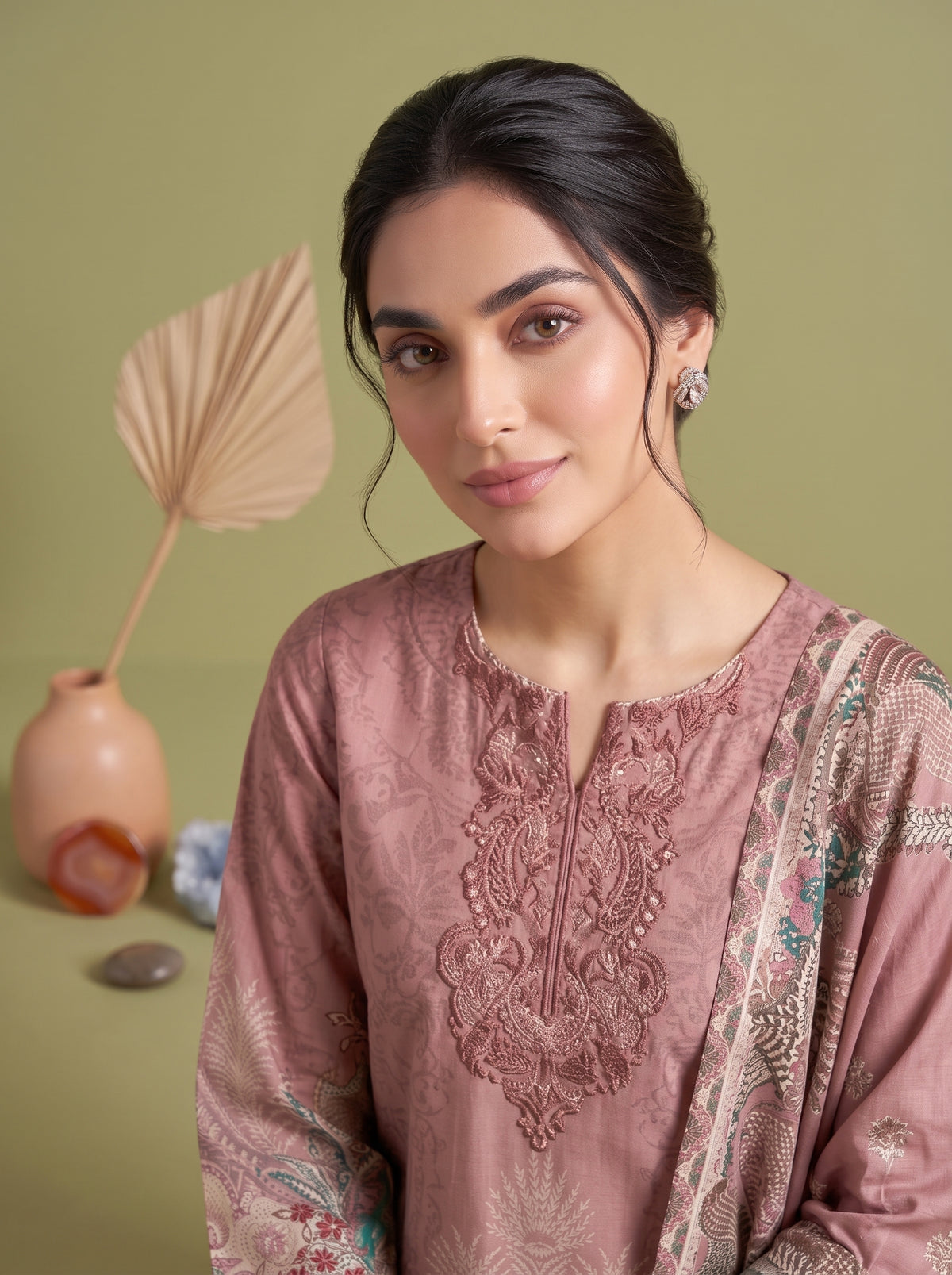 3 Piece – Printed Lawn