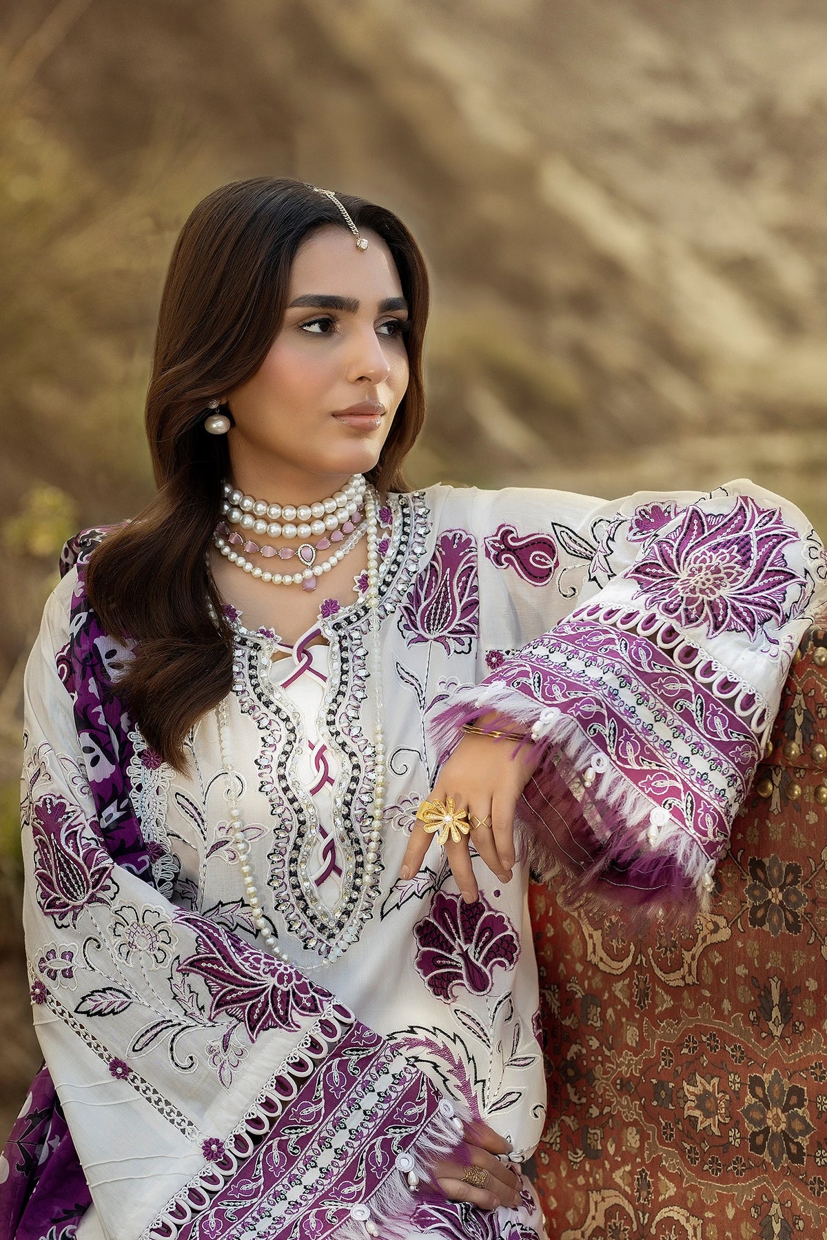 3 Piece – Embroidered Lawn