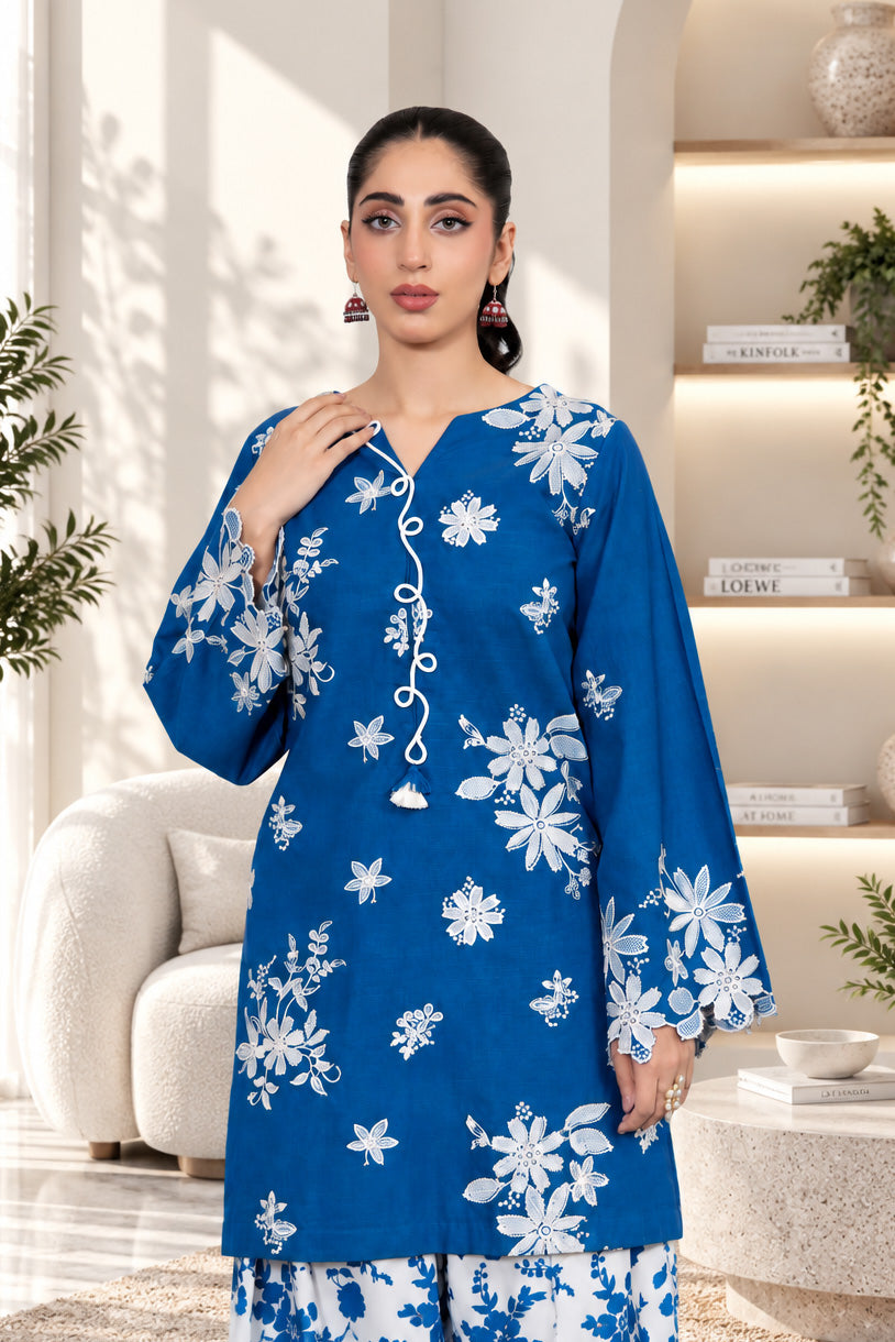 2 PIECE - EMBROIDERED KHADDAR