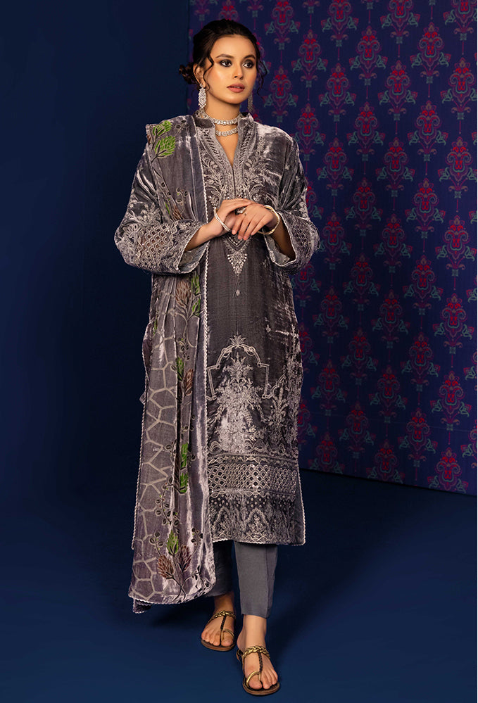 Plachi Embroidered Unstitched 5408