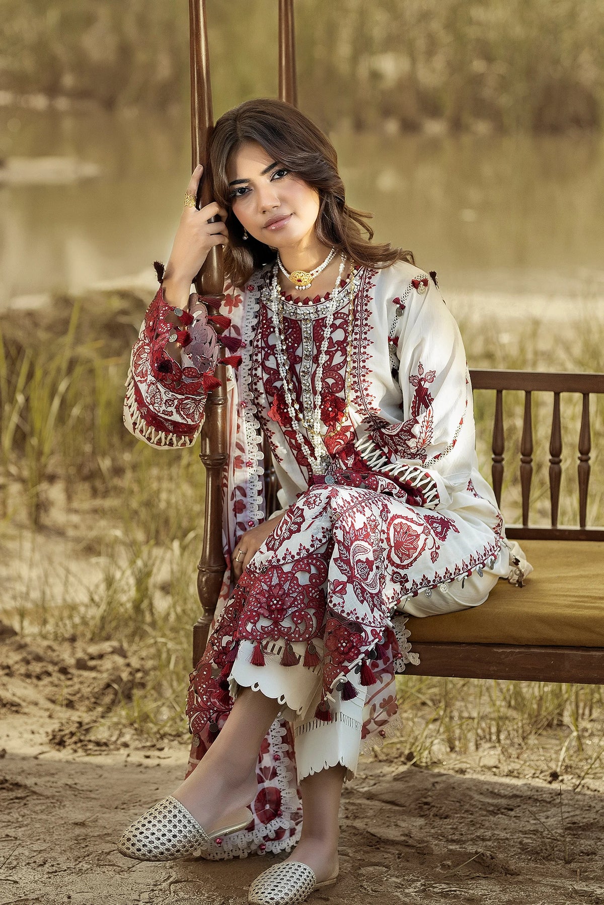 3 Piece – Embroidered Lawn