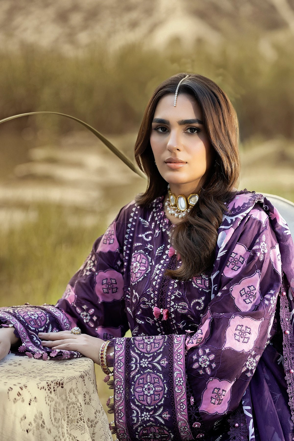 3 Piece – Embroidered Lawn