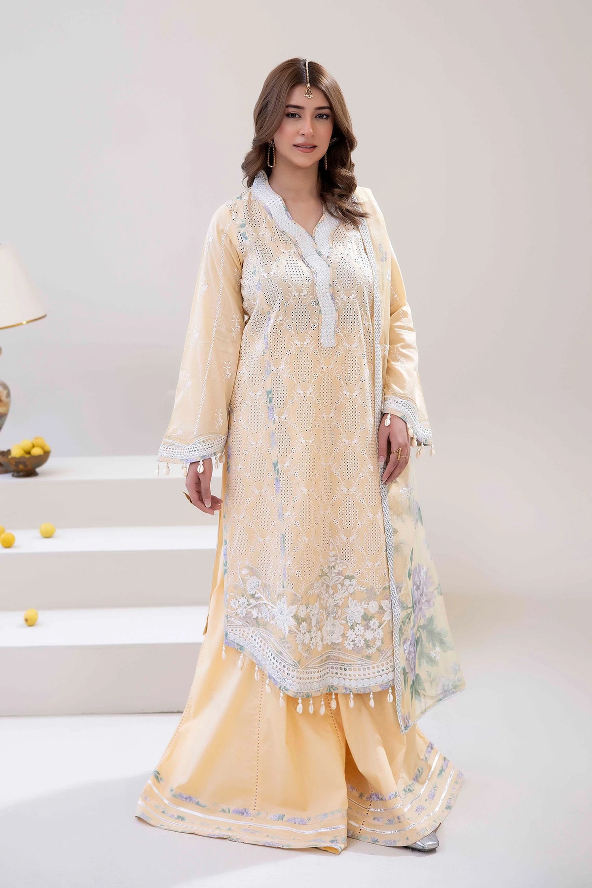 3 Piece – Embroidered Lawn