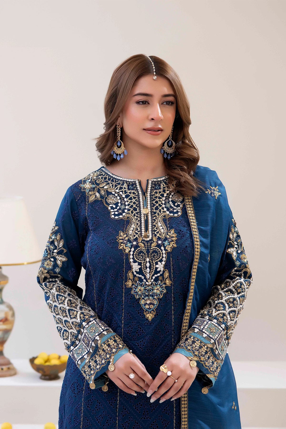 3 Piece – Embroidered Lawn