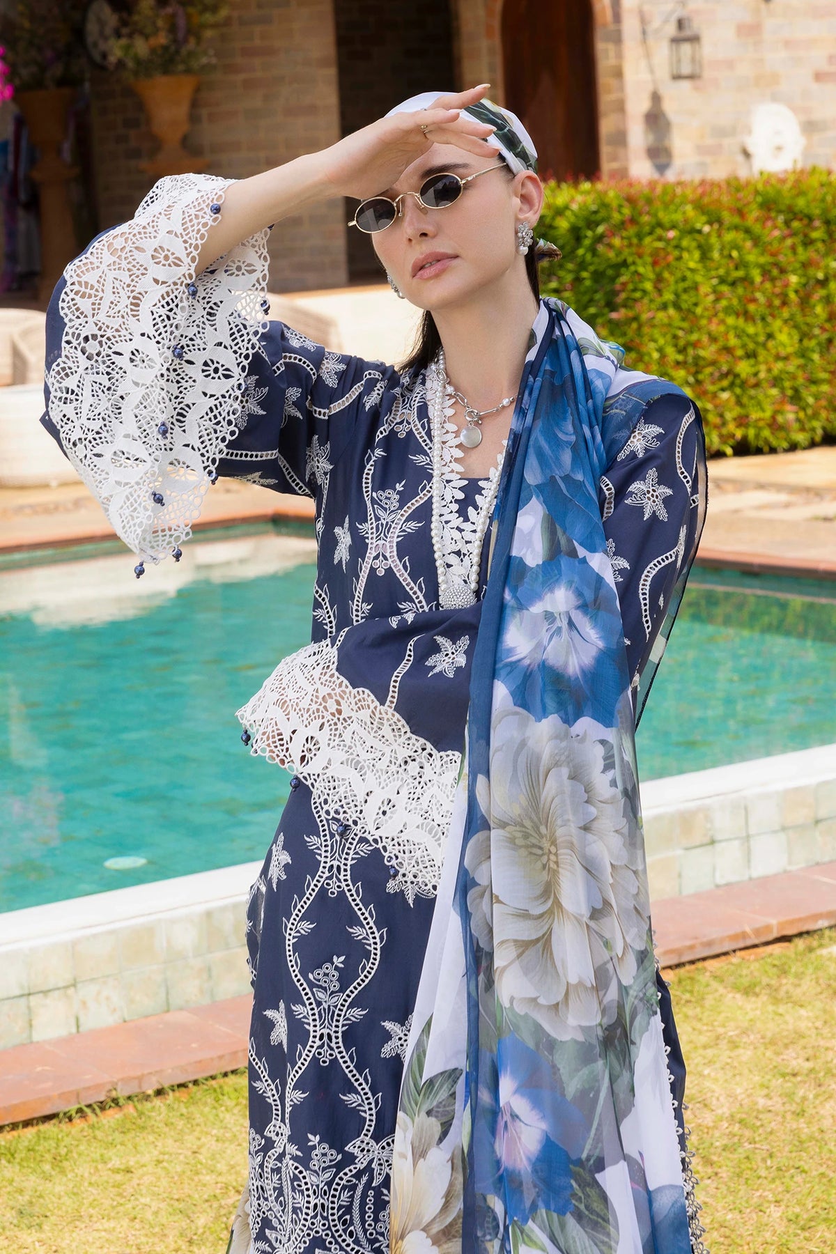3 Piece – Embroidered Lawn
