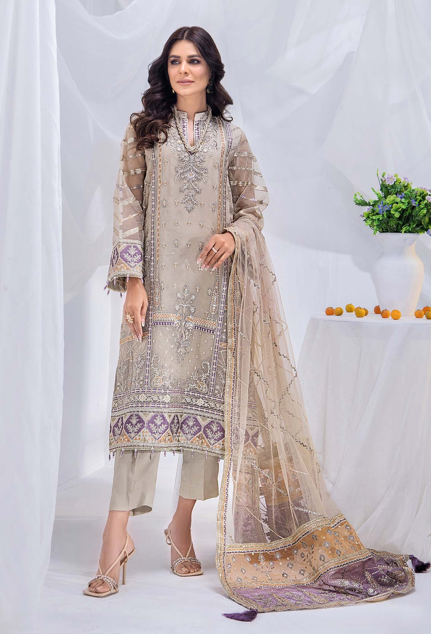 Organza Pret 5236