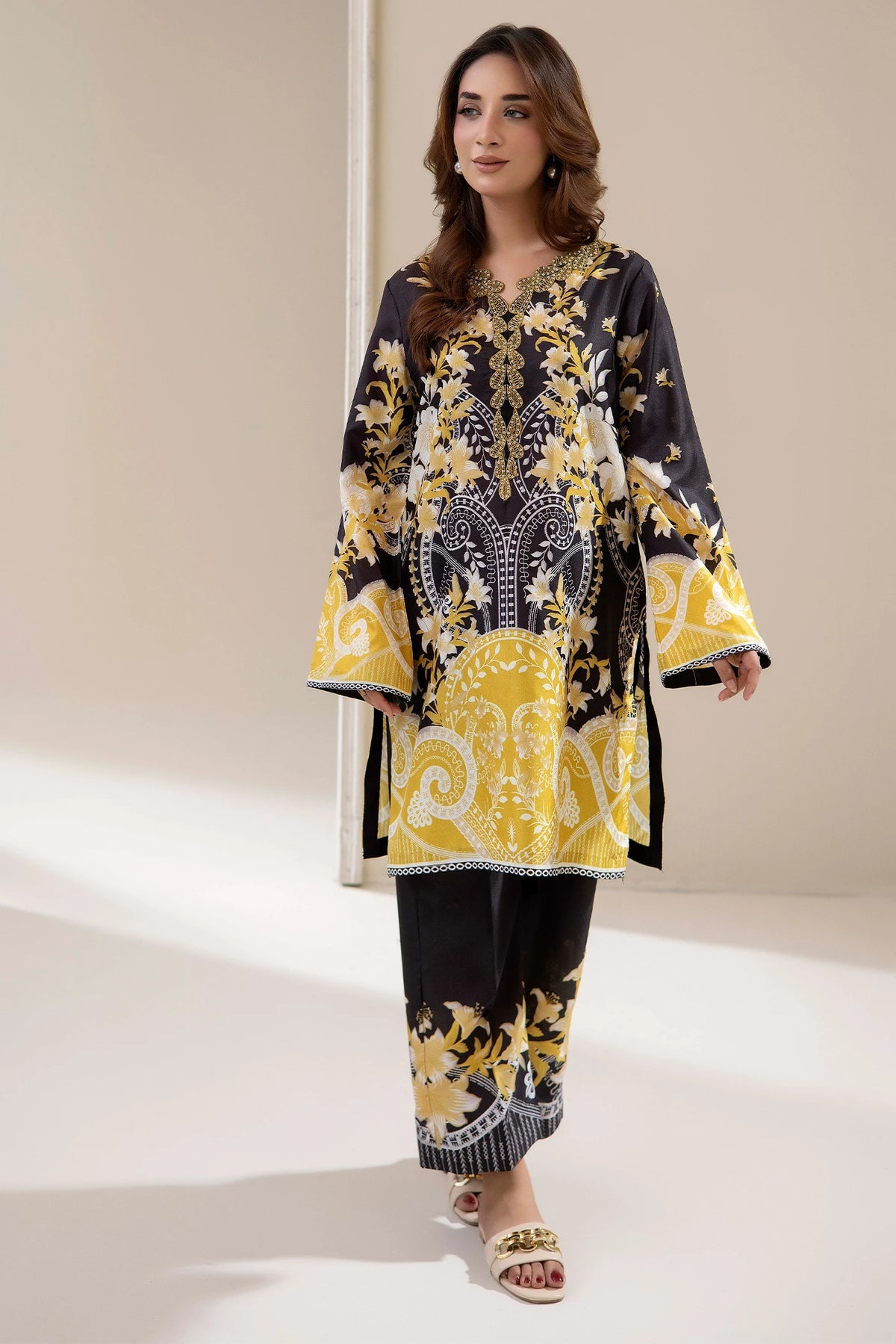 2 Piece – Printed Lawn
