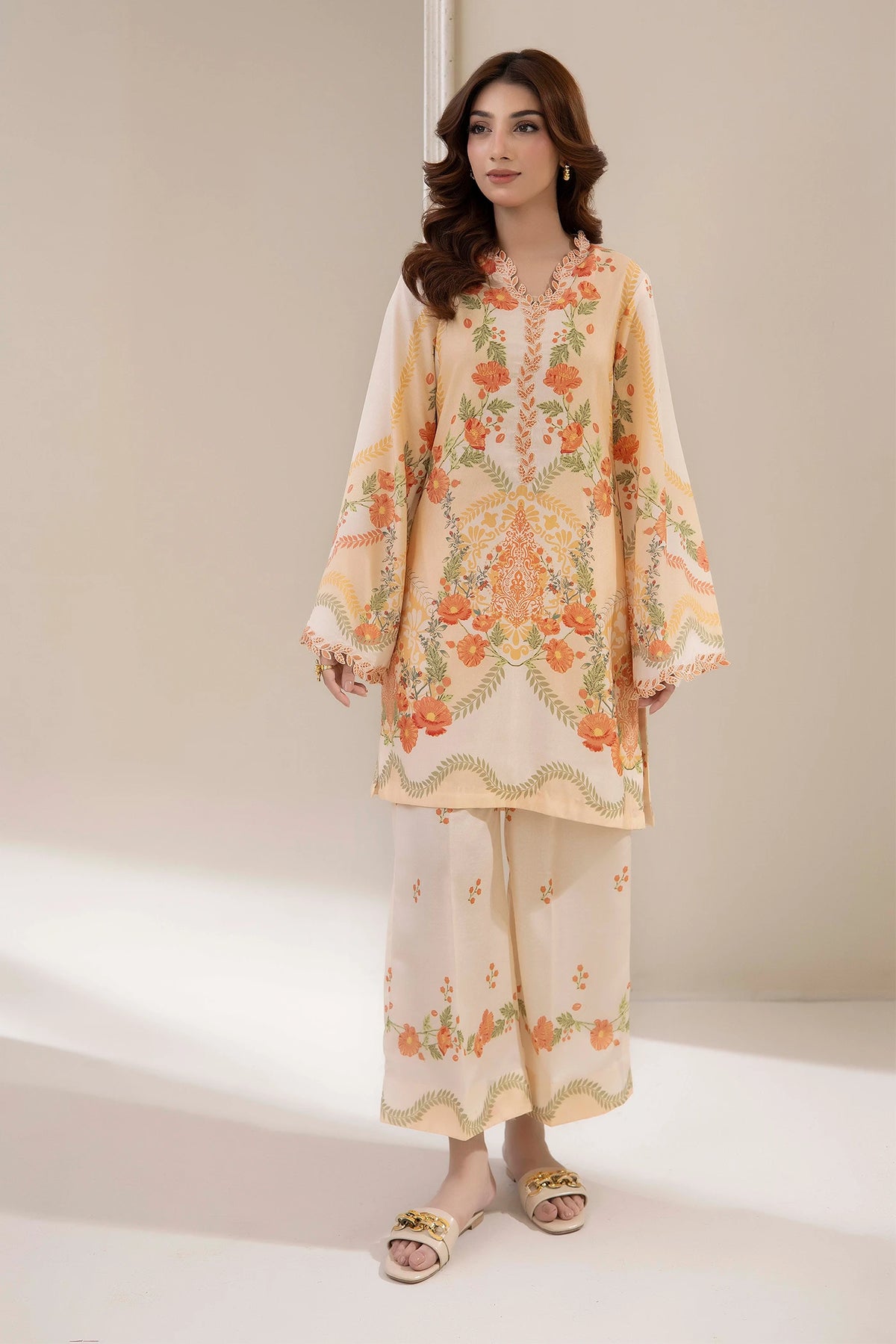 2 Piece – Printed Lawn